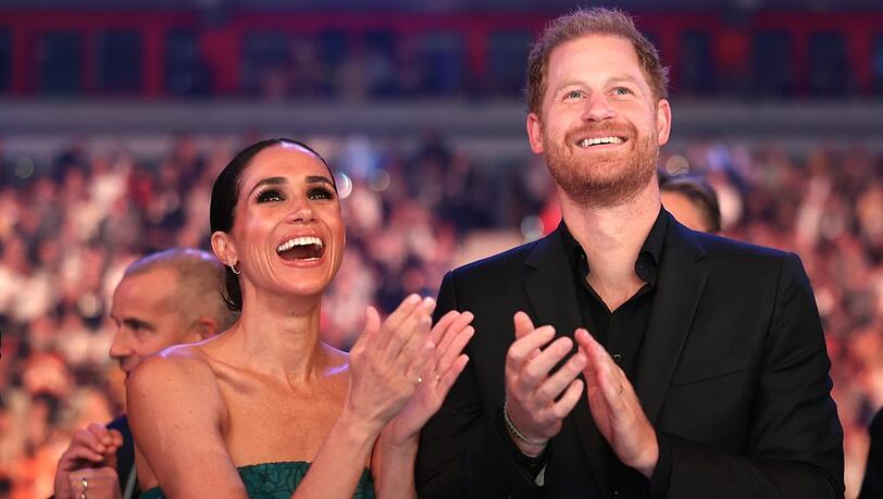 Herzogin Meghan und Prinz Harry bei den Invictus Games 2023 in Düsseldorf. Herzogin Meghan und Prinz Harry bei den Invictus Games 2023 in Düsseldorf.