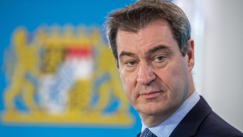 Markus Söder (CSU), Ministerpräsident von Bayern, während einer Pressekonferenz. Foto: Peter Kneffel/dpa-pool/dpa Markus Söder (CSU), Ministerpräsident von Bayern, während einer Pressekonferenz. Foto: Peter Kneffel/dpa-pool/dpa