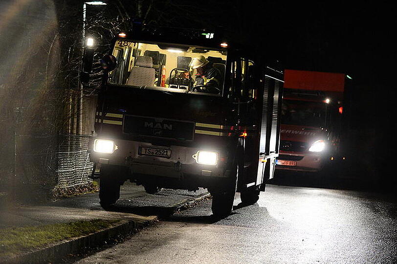 Feueralarm in der Alpenhof-Klinik - die Bilder vom Einsatz.