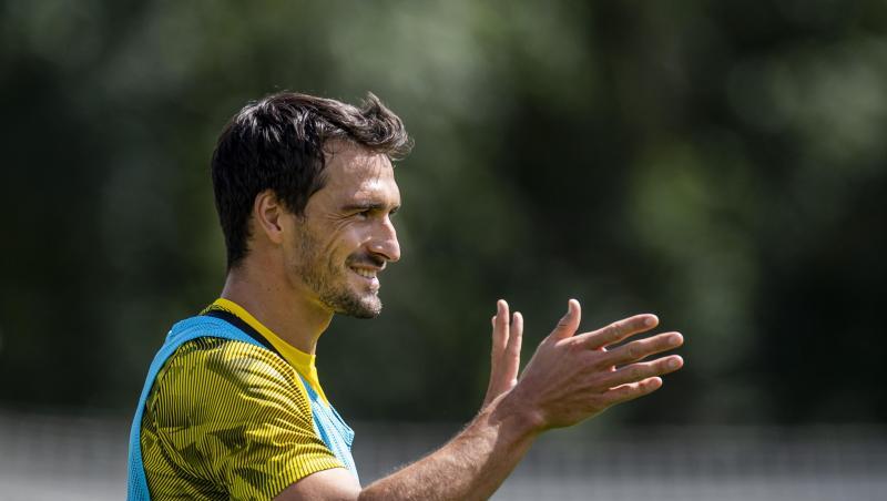 Sein Empfang durch die BVB-Fans wird mit Spannung erwartet: Rückkehrer Mats Hummels. Sein Empfang durch die BVB-Fans wird mit Spannung erwartet: Rückkehrer Mats Hummels.