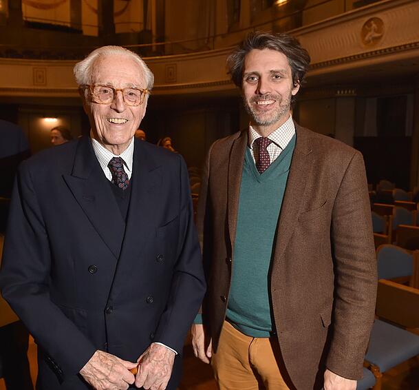 Franz Herzog von Bayern (li.) ist das Familienoberhaupt der Wittelsbacher. Dessen Bruder war der Urgroßvater von Ludwig Prinz von Bayern (re.). Ludwig wird einmal Chef der Familie sein. Franz Herzog von Bayern (li.) ist das Familienoberhaupt der Wittelsbacher. Dessen Bruder war der Urgroßvater von Ludwig Prinz von Bayern (re.). Ludwig wird einmal Chef der Familie sein.