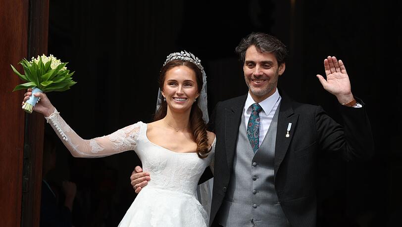 Ludwig Prinz von Bayern und seine Frau Sophie-Alexandra Prinzessin von Bayern haben im Frühjahr 2023 geheiratet Ludwig Prinz von Bayern und seine Frau Sophie-Alexandra Prinzessin von Bayern haben im Frühjahr 2023 geheiratet