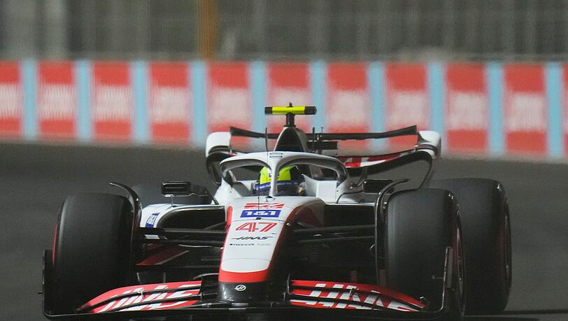Sorgte in Dschidda für einen Schockmoment: Haas-Pilot Mick Schumacher. Sorgte in Dschidda für einen Schockmoment: Haas-Pilot Mick Schumacher.
