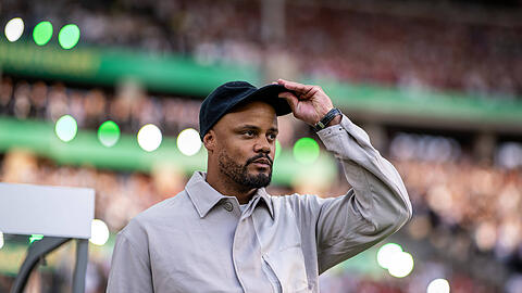 Muss im Finale auf Manuel Neuer verzichten: Trainer Vincent Kompany. Muss im Finale auf Manuel Neuer verzichten: Trainer Vincent Kompany.