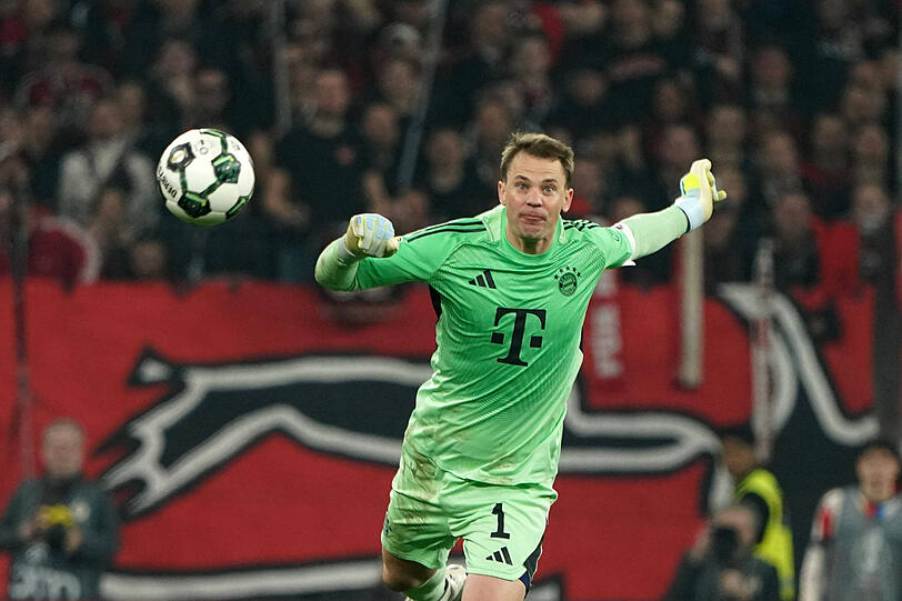 In Bestform mit 40 Jahren: Neuer. In Bestform mit 40 Jahren: Neuer.