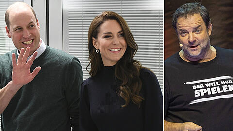 Martin Rütter (re.) kennt sich mit Hunden aus. Was sagt er zu Prinz Williams Geständnis, dass der Familienhund mit ins Ehebett darf? Martin Rütter (re.) kennt sich mit Hunden aus. Was sagt er zu Prinz Williams Geständnis, dass der Familienhund mit ins Ehebett darf?