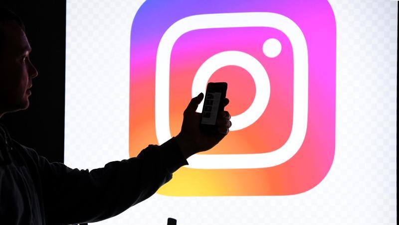 Logo von Instagram. Logo von Instagram.