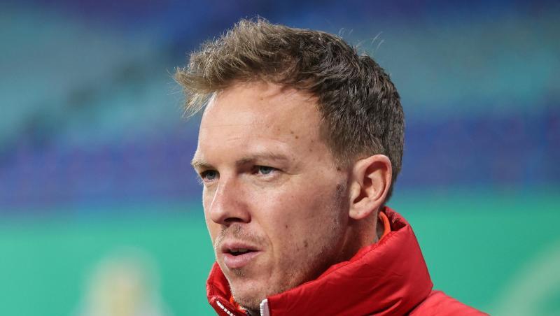 Leipzigs Trainer Julian Nagelsmann stellt klar, wenn man in Bielefeld nicht gewinne, "gibt es gegen Bayern keinen großen Showdown". Leipzigs Trainer Julian Nagelsmann stellt klar, wenn man in Bielefeld nicht gewinne, "gibt es gegen Bayern keinen großen Showdown".