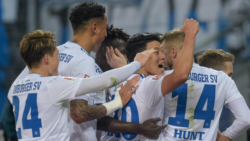 Der Hamburger SV steht nach dem 1:1 gegen Union Berlin weiter an der Tabellenspitze der 2. Liga. Der Hamburger SV steht nach dem 1:1 gegen Union Berlin weiter an der Tabellenspitze der 2. Liga.
