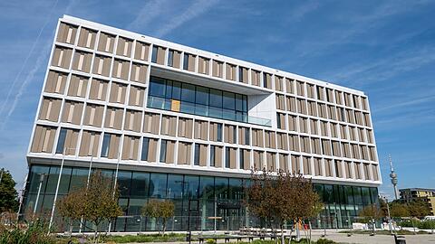 Das Strafjustizzentrum während der Bauphase vergangenes Jahr. (Archivbild) Das Strafjustizzentrum während der Bauphase vergangenes Jahr. (Archivbild)