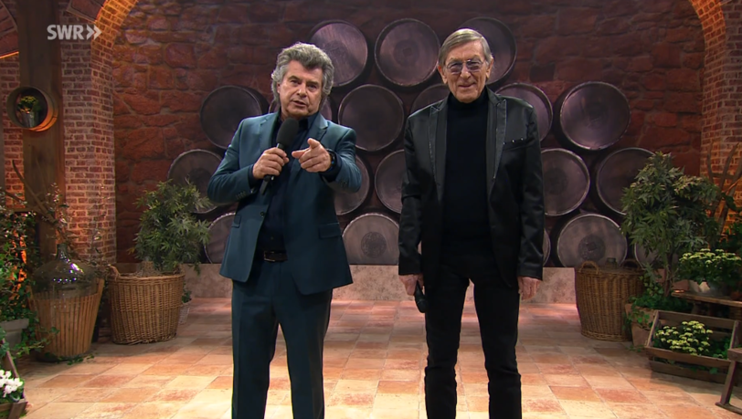 Andy Borg trat beim "Schlager-Spaß" gemeinsam mit seinem Freund Jonny Hill auf. Andy Borg trat beim "Schlager-Spaß" gemeinsam mit seinem Freund Jonny Hill auf.