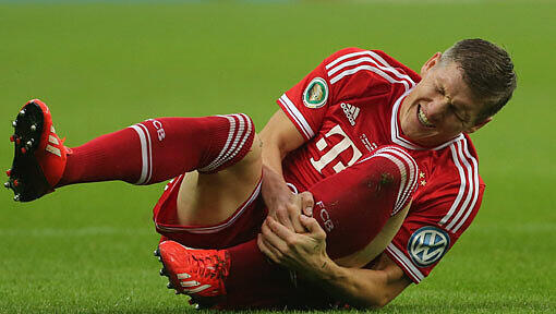 Bastian Schweinsteiger im DFB-Pokalfinale 2013 gegen den VFB Stuttgart Bastian Schweinsteiger im DFB-Pokalfinale 2013 gegen den VFB Stuttgart