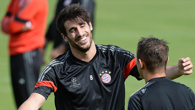 Erstmasl wieder in der Startelf: Javier Martinez. Erstmasl wieder in der Startelf: Javier Martinez.