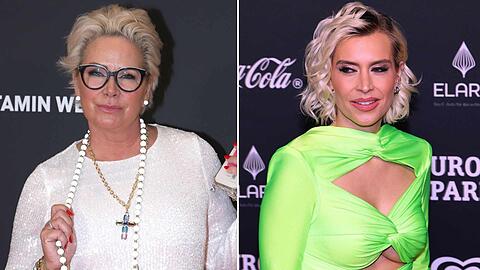 Einst verbunden, mittlerweile nicht mehr gut aufeinander zu sprechen: Claudia Effenberg und Verena Kerth Einst verbunden, mittlerweile nicht mehr gut aufeinander zu sprechen: Claudia Effenberg und Verena Kerth