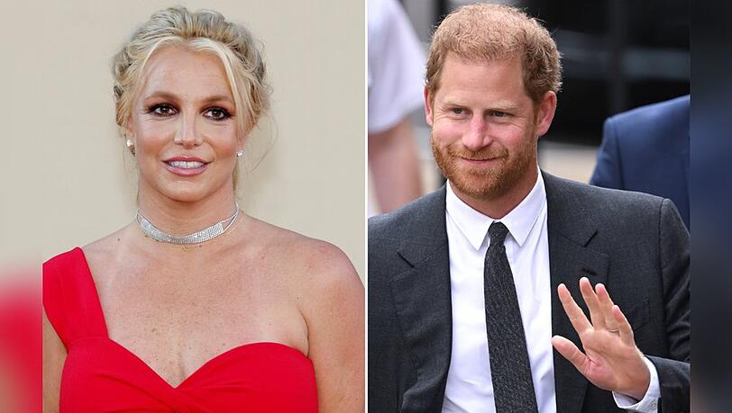 Britney Spears und Prinz Harry veröffentlichten in diesem Jahr beide ihre Memoiren. Britney Spears und Prinz Harry veröffentlichten in diesem Jahr beide ihre Memoiren.