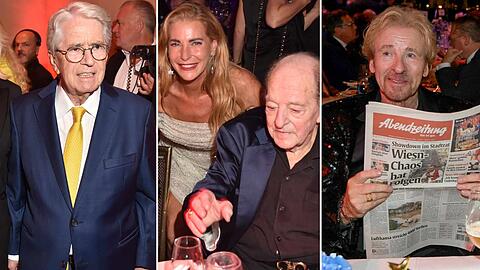 Auf der XXL-Geburtstagsfeier von Ralph Siegel feierten zahlreiche prominenten Wegbegleiter den Komponisten im Bayerischen Hof. Auf der XXL-Geburtstagsfeier von Ralph Siegel feierten zahlreiche prominenten Wegbegleiter den Komponisten im Bayerischen Hof.