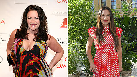 Verwandlung: Christine Neubauer 2010 beim Deutschen Filmball (links) und im Juli 2018 bei der Berliner Fashion Week. Verwandlung: Christine Neubauer 2010 beim Deutschen Filmball (links) und im Juli 2018 bei der Berliner Fashion Week.