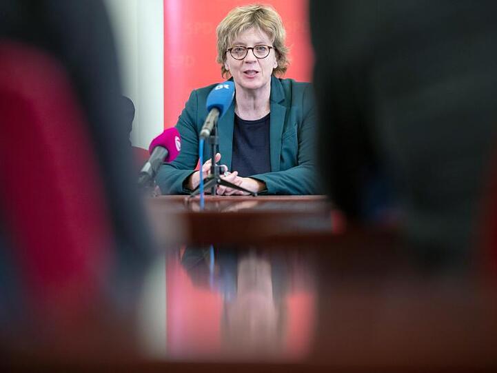 Natascha Kohnen, Vorsitzende der SPD in Bayern. Foto: Daniel Karmann/dpa/Archivbild