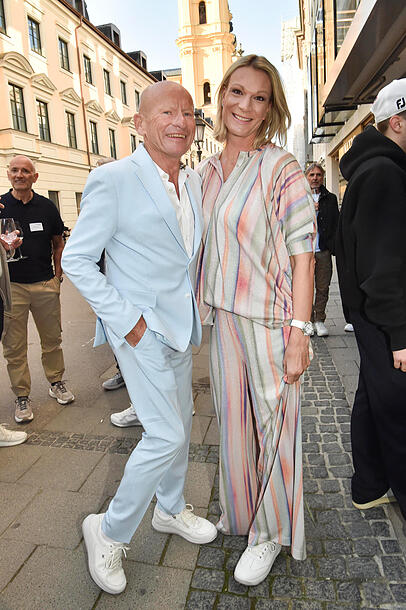 Maria Höfl-Riesch und Johan Schrempf Maria Höfl-Riesch und Johan Schrempf