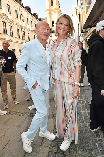 Maria Höfl-Riesch und Johan Schrempf Maria Höfl-Riesch und Johan Schrempf