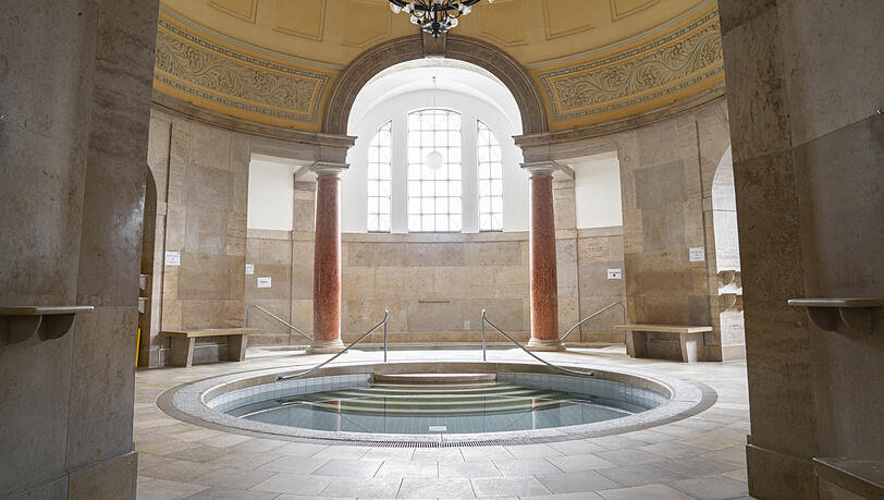 Ab Montag wieder offen: Die Sauna im Müller'schen Volksbad. (Archiv) Ab Montag wieder offen: Die Sauna im Müller'schen Volksbad. (Archiv)