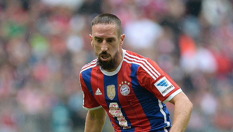 Endlich wieder da: Franck Ribéry! Endlich wieder da: Franck Ribéry!