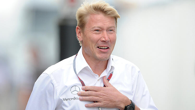 Mika Häkkinen startete zwischen 1991 und 2001 zu 161 Grand-Prix-Rennen in der höchsten Motorsportklasse Formel 1. Mika Häkkinen startete zwischen 1991 und 2001 zu 161 Grand-Prix-Rennen in der höchsten Motorsportklasse Formel 1.