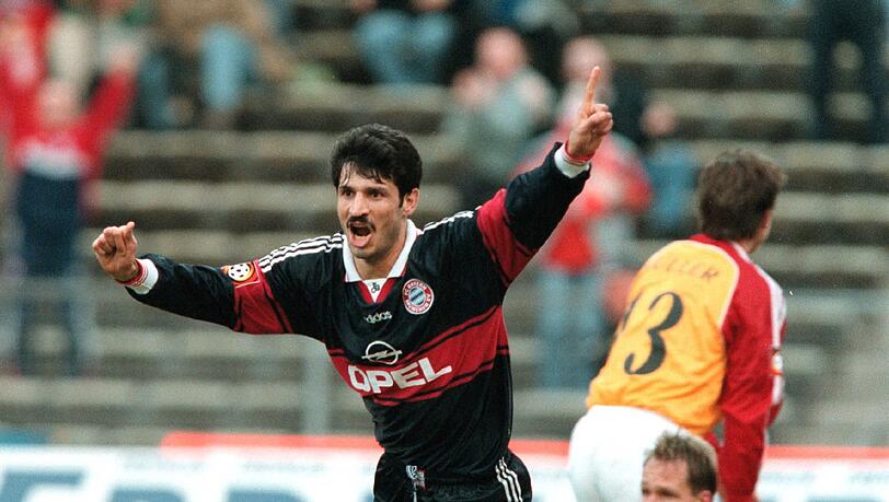 Erst jubelte der iranische Rekordnationalspieler Ali Daei bei den Bayern (1998 - 1999)... Erst jubelte der iranische Rekordnationalspieler Ali Daei bei den Bayern (1998 - 1999)...