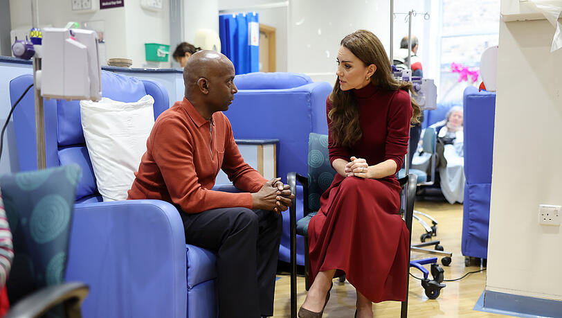 Prinzessin Kate weiß, wie man sich als Krebs-Patientin fühlt: Sie wurde hier selbst behandelt. Prinzessin Kate weiß, wie man sich als Krebs-Patientin fühlt: Sie wurde hier selbst behandelt.
