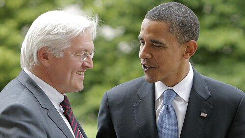 Frank-Walter Steinmeier und Barack Obama Frank-Walter Steinmeier und Barack Obama