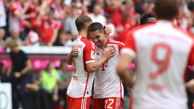 Nach 65 Minuten war der Bann gebrochen: Raphaël Guerreiro eröffnete per Traumtor den 2:0-Sieg des FC Bayern gegen den 1. FC Köln. Nach 65 Minuten war der Bann gebrochen: Raphaël Guerreiro eröffnete per Traumtor den 2:0-Sieg des FC Bayern gegen den 1. FC Köln.