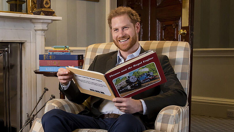 Prinz Harry gratuliert "Thomas & Friends" zum 75-jährigen Jubiläum. Prinz Harry gratuliert "Thomas & Friends" zum 75-jährigen Jubiläum.