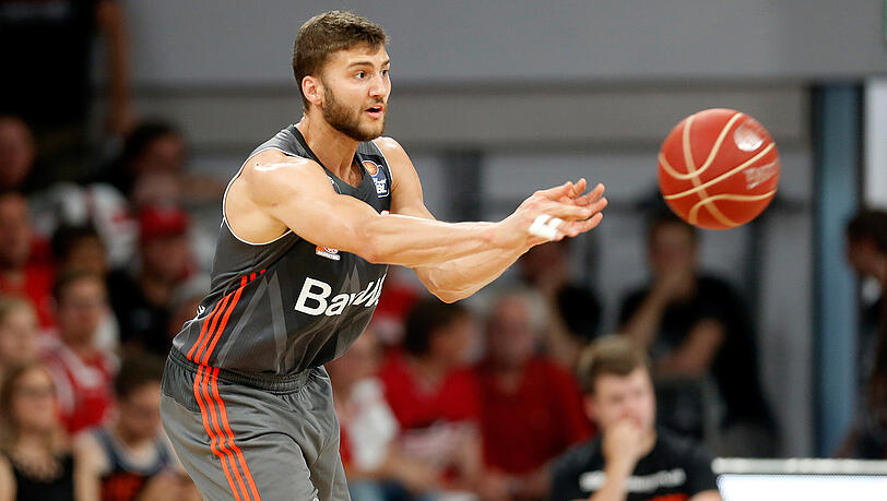 Maximilian Kleber, hier in Spiel drei des diesjährigen Playoff-Halbfinals gegen Bamberg. Maximilian Kleber, hier in Spiel drei des diesjährigen Playoff-Halbfinals gegen Bamberg.