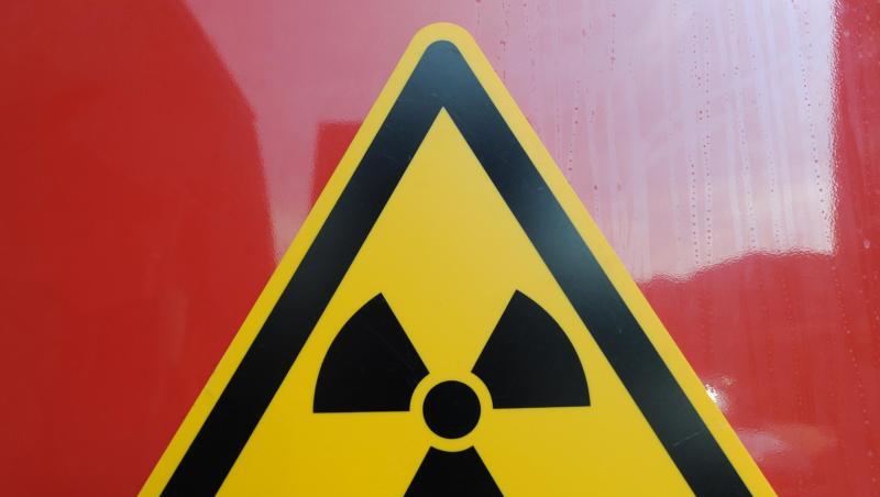 Ein Radioaktivätswarnschild. Foto: Patrick Seeger/dpa/Symbolbild Ein Radioaktivätswarnschild. Foto: Patrick Seeger/dpa/Symbolbild