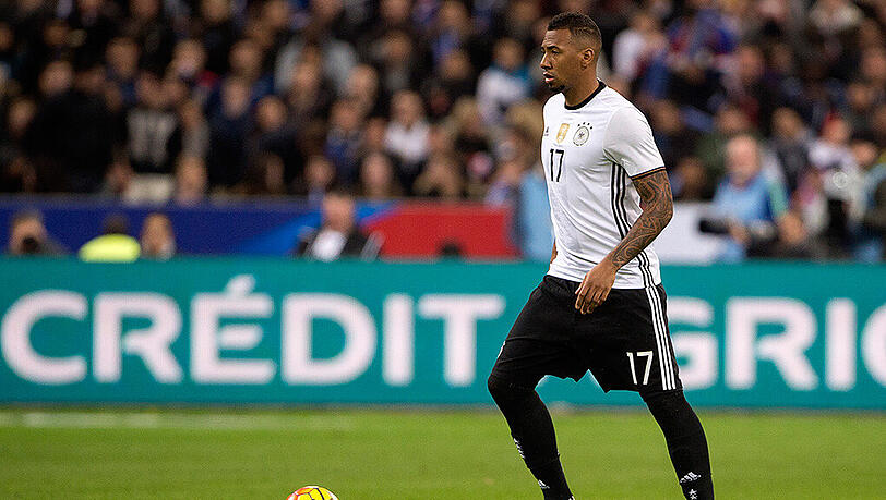 Jerome Boateng beim Länderspiel in Paris gegen Frankreich. Jerome Boateng beim Länderspiel in Paris gegen Frankreich.