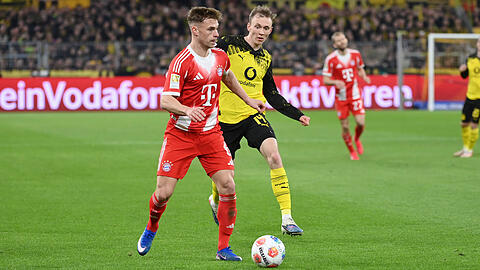 Joshua Kimmich wird gegen Gladbach seine Kapitänsbinde zurück an Manuel Neuer geben. Joshua Kimmich wird gegen Gladbach seine Kapitänsbinde zurück an Manuel Neuer geben.