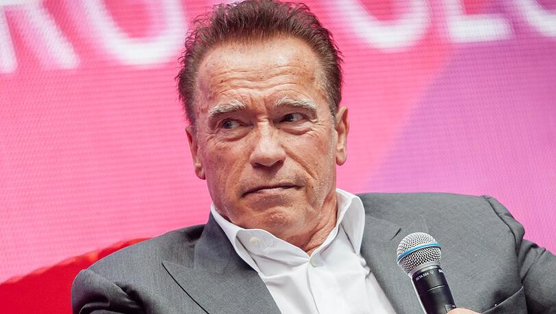 Arnold Schwarzenegger fand beim Treffen mit Überlebenden des Hamas-Terrors deutliche Worte. Arnold Schwarzenegger fand beim Treffen mit Überlebenden des Hamas-Terrors deutliche Worte.