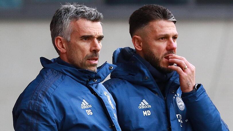 Schneller in der gemeinsamen Verantwortung: Danny Schwarz (l.) und Martin Demichelis. (Archivbild) Schneller in der gemeinsamen Verantwortung: Danny Schwarz (l.) und Martin Demichelis. (Archivbild)