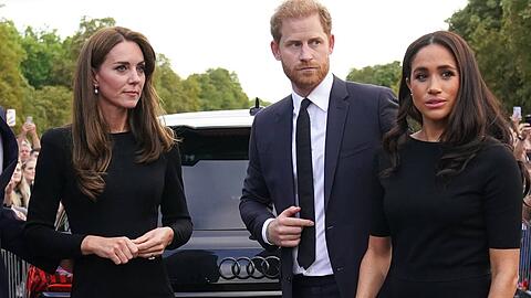 Prinzessin Kate soll Prinz Harry und Herzogin Meghan nicht trauen Prinzessin Kate soll Prinz Harry und Herzogin Meghan nicht trauen
