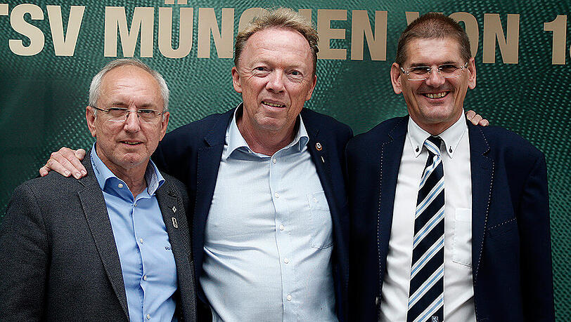 Das Präsidium für die nächsten drei Jahre: (v.l.) Hans Sitzberger, Präsident Peter Cassalette und Heinz Schmidt Das Präsidium für die nächsten drei Jahre: (v.l.) Hans Sitzberger, Präsident Peter Cassalette und Heinz Schmidt