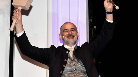 Der neue bayerische Brauerbund-Präsident Stefan Kreisz bei seinem ersten großen Termin in München: der Krönung der Bierkönigin 2026/2027. Der neue bayerische Brauerbund-Präsident Stefan Kreisz bei seinem ersten großen Termin in München: der Krönung der Bierkönigin 2026/2027.