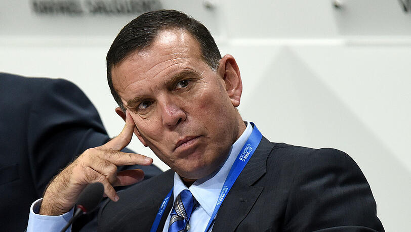 Unter den Beschuldigten: Juan Angel Napout. Unter den Beschuldigten: Juan Angel Napout.