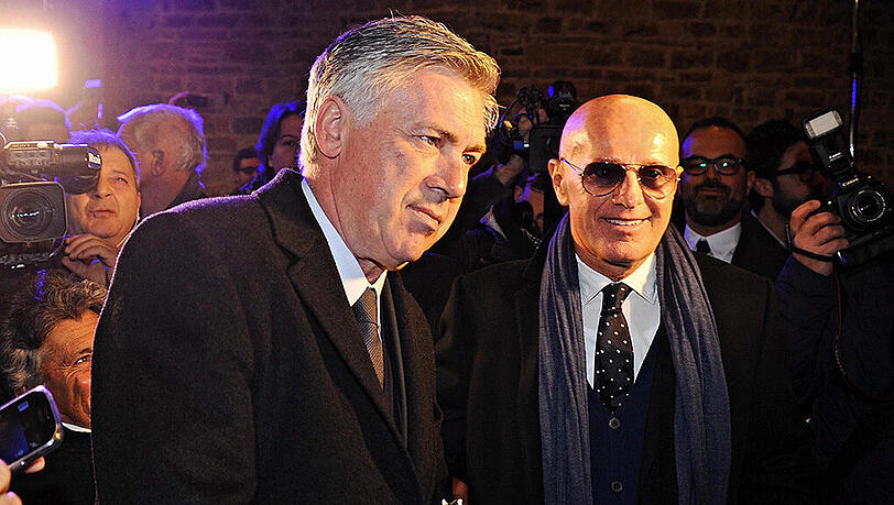 Carlo Ancelotti (l.) übernimmt im Sommer den FC Bayern Carlo Ancelotti (l.) übernimmt im Sommer den FC Bayern