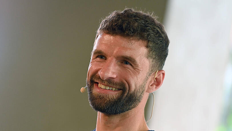 Thomas Müller auf dem Launch der Marke "Superum". Thomas Müller auf dem Launch der Marke "Superum".