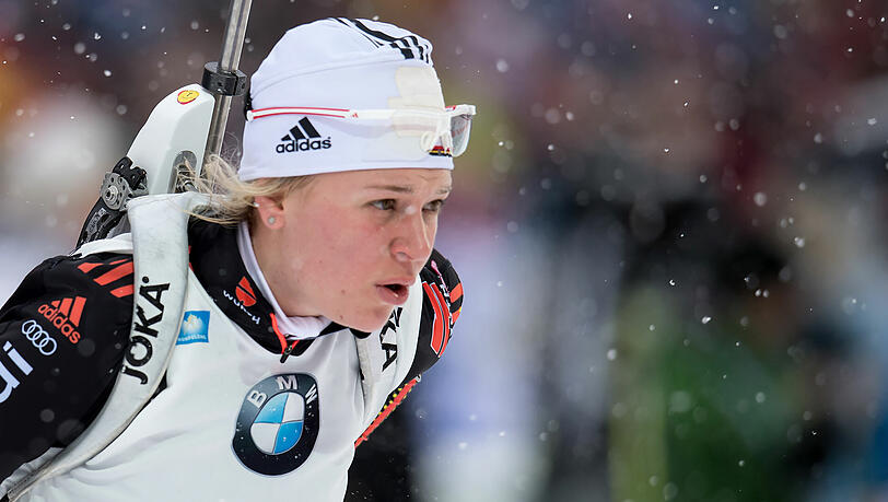 Beim Biathlon läuft's derzeit nicht gut für Miriam Gössner. Beim Biathlon läuft's derzeit nicht gut für Miriam Gössner.