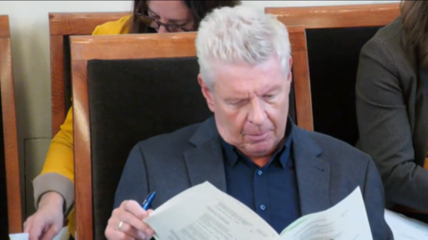 OB Dieter Reiter im Livestream der Vollversammlung vom 4. März 2026. OB Dieter Reiter im Livestream der Vollversammlung vom 4. März 2026.