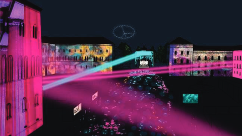 Eine erste Visualisierung, wie die neue Silvestermeile in München aussehen könnte. Eine erste Visualisierung, wie die neue Silvestermeile in München aussehen könnte.