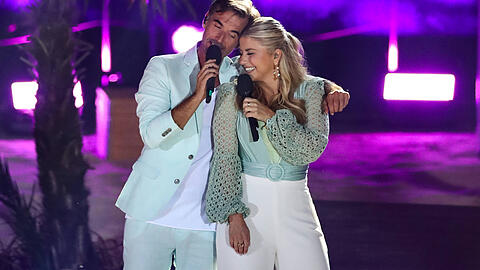 Florian Silbereisen und Beatrice Egli verstehen sich blendend. Florian Silbereisen und Beatrice Egli verstehen sich blendend.