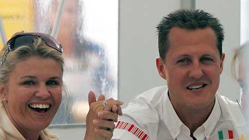 Corinna Schumacher: Sie findet sein Comeback klasse Corinna Schumacher: Sie findet sein Comeback klasse