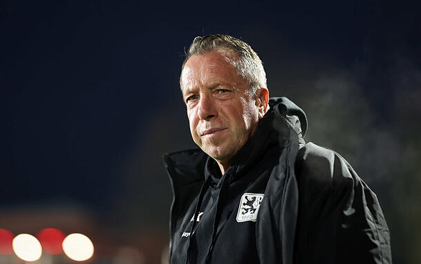 Trainer des TSV 1860: Markus Kauczinski. Trainer des TSV 1860: Markus Kauczinski.